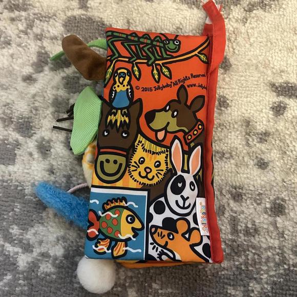 Jolly baby Pet Tails Cloth Book - Picture 4 of 4